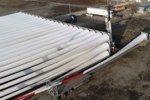 Транспортировка лопастей для ветрогенераторов, BARRUS