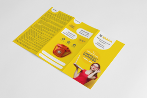 Лифлет для интернет-провайдера.