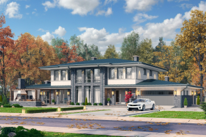 Визуализация экстерьера