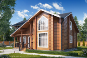 визуализация котеджа