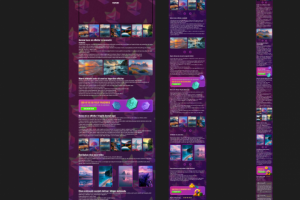 Верстка сайта по макету figma