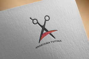 Логотип индивидуального парикмахера