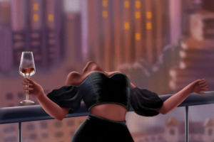 Девушка в Нью Йорке