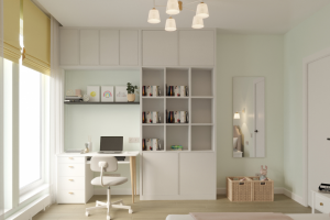 Рабочее место в детской комнате