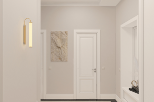 Современная прихожая: выдержанная, но с изюминкой в декоре