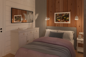 Маленькая гостевая спальня