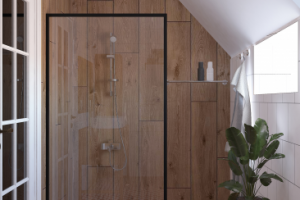 СУ с плиткой под дерево