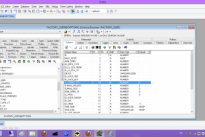 База данных приложения производственного учета