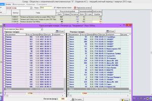 Приложение управления складном готовой продукции