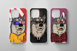 Иллюстрация по фото, для чехла на телефон