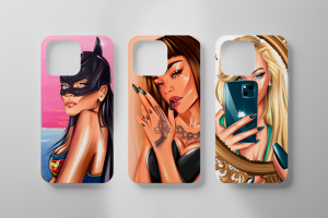 Иллюстрация по фото, для чехла на телефон