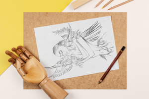 Портрет в стиле карандаш