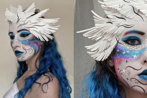 Арт-макияж «Королевна, Дочь Луны»