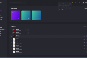 Music web-application