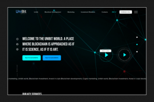 Дизайн сайта для компании UniBit