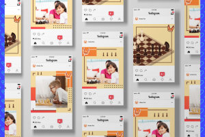 Оформление Instagram 'Chess-fox'