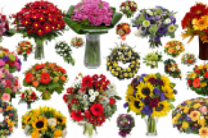 Вырезка букетов (160шт.)