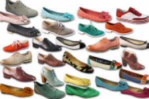 Обтравка: обувь разная 230 штук