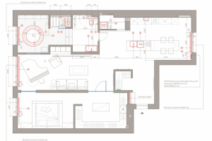 расположение отопительных приборов