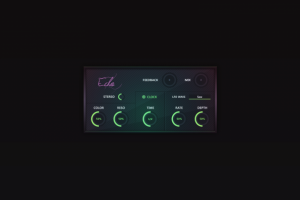Дизайн окна Echo VST плагина программы Polyform Studio