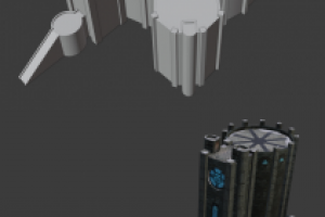 3d Low poly Архитектура