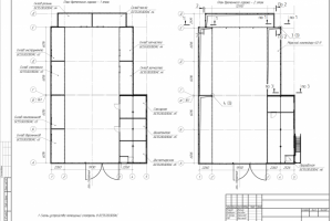 Временный гаражный комплекс из морских контейнеров
