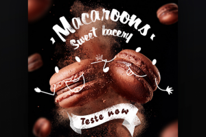 Баннер для рекламы кондитерских изделий