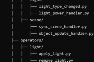 Рефакторинг кода аддона Blender