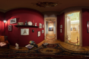 Панорама зала в Государственном музее Востока.