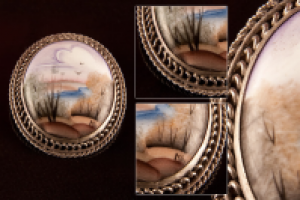 Предметная фотосъемка для каталога. Брошь