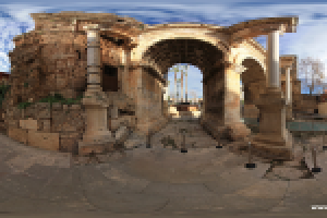 Архитектурная фотосъемка - ворота Адриана. Турция