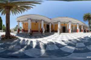 Архитектурная фотосъемка Дворца Аххилион в Корфу. Греция