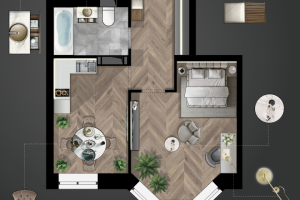 Скетч квартиры