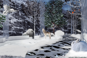 Зал музея «Зима»