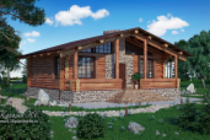 Дом из бруса 2