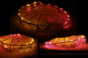 - макет вечерней подсветки