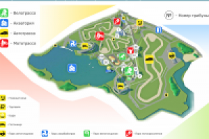 - карта-схема ВААМ-парка (содержимое рекламного буклета)