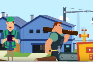 Анимационный ролик для компании "Баухольц"