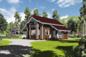 Дом из бревна