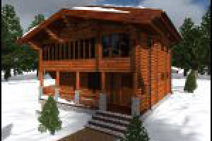 Шале - зимА-планы внутри