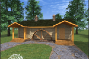 Баня на две парилки для корпоратива