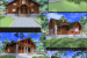 проекты домов и коттеджей Шале