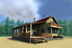 проект дома по готовому фундаменту