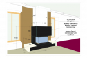 проект устройства камина