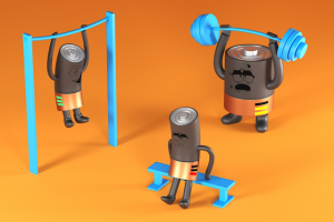 Композиция "Батарейки"