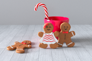 Композиция "Имбирные пряники"