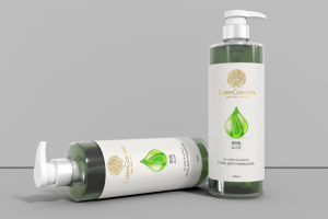 Дизайн этикетки для геля