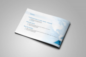 Брошюра (обложка - УФ-лак)