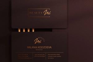 Дизайн визитных карточек