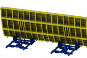 Поворотный вибростол